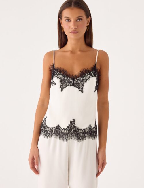 Ellora Cami Top - Cream