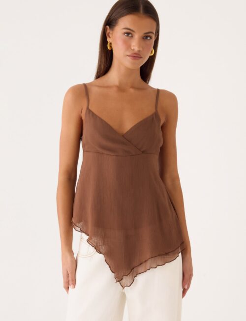 Lurbua Cami Top - Chocolate